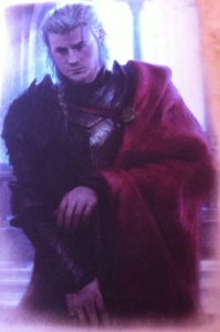 Rhaegar Targaryen. O Príncipe Dragão. Irmão mais velho da Daenerys, filho do Rei Louco, marido de Elaria Martell e amante (será?) de Lyanna Stark. E lindo. muito lindo.