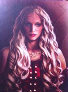 Rhaenyra Targaryen. A alegria do reino. Foi uma das herdeiras ao trono de ferro e lutou contra seu meio -irmão, Viserys, na primeira Dança dos Dragões.